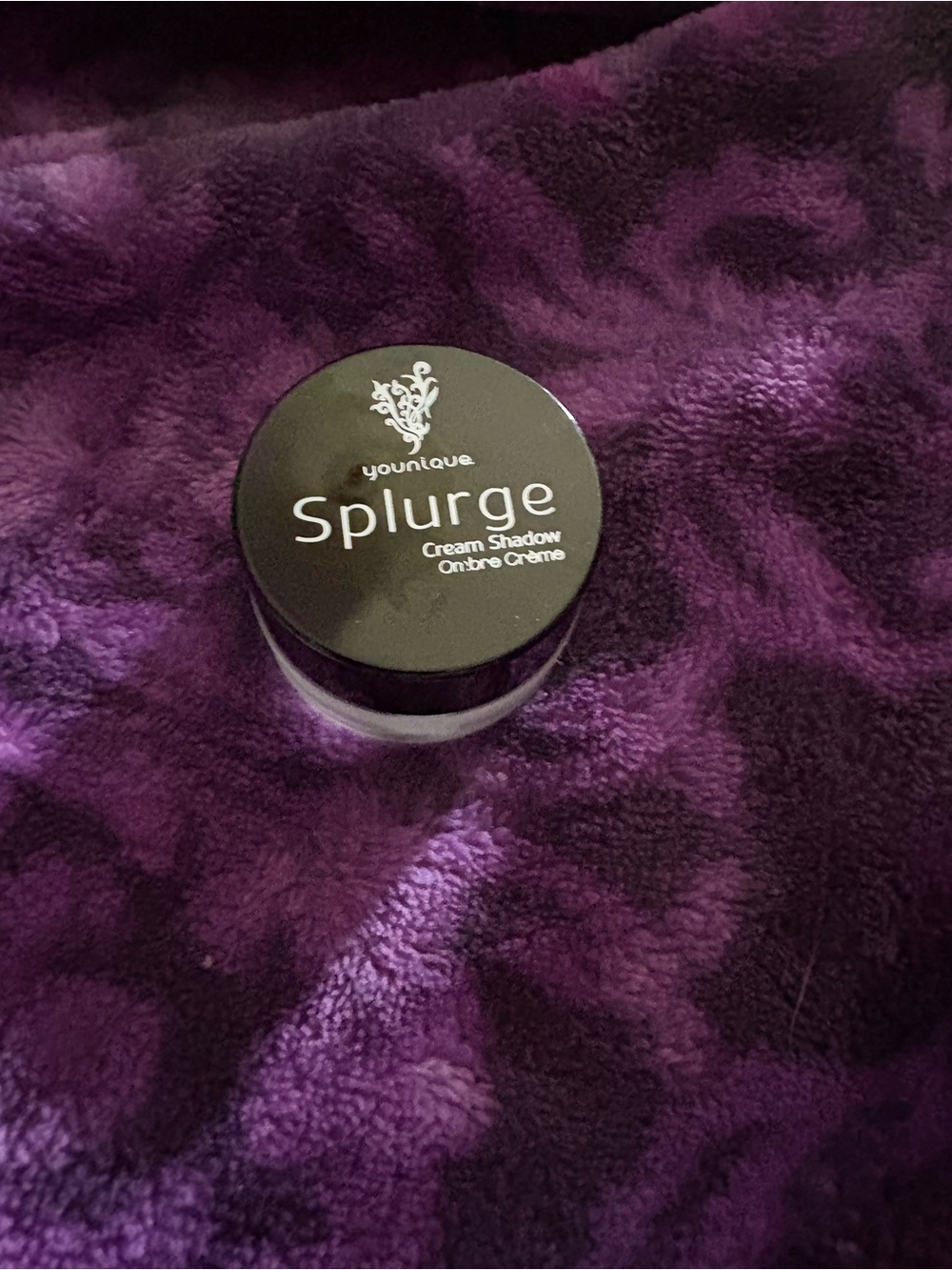 Younique Splurge Cream Shadow - Deep Purple